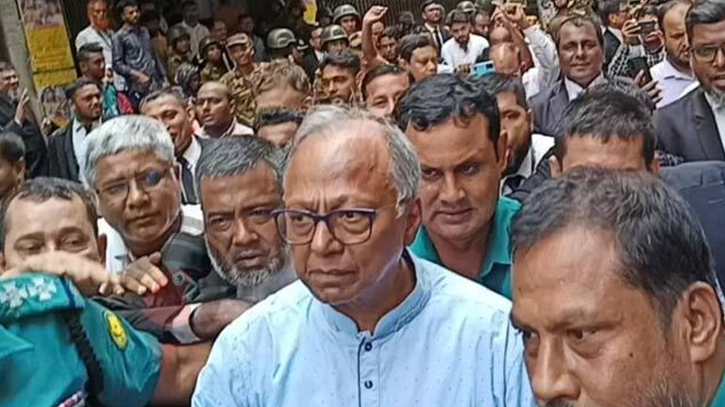 Mahmudur Rahman sent to jail after surrendering at Dhaka court