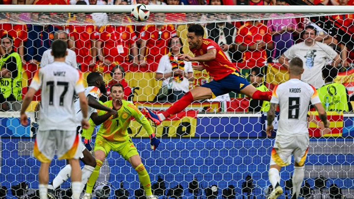 Merino extra-time goal sends Spain past Germany to Euro semis