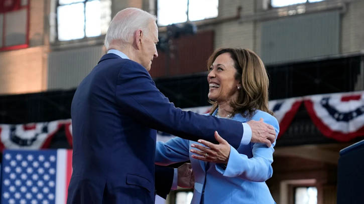 Biden says will be ‘best volunteer’ for Harris campaign