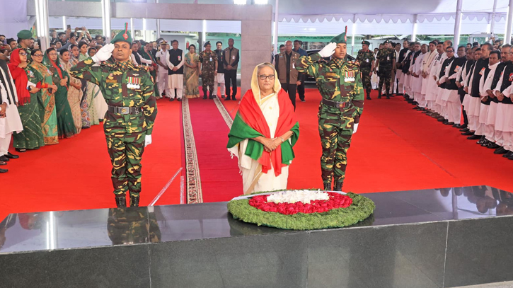 PM pays homage to Bangabandhu on historic March 7