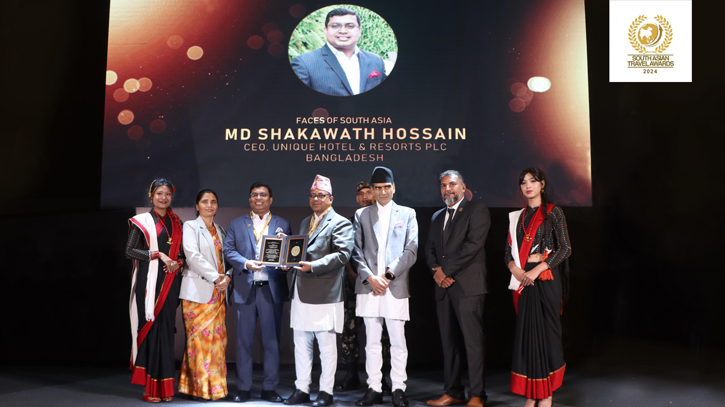 Unique Hotel CEO gets ‘Tourism Face of South Asia’ award