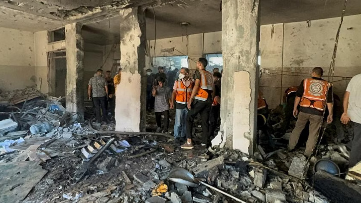 Israeli strike on school kills four