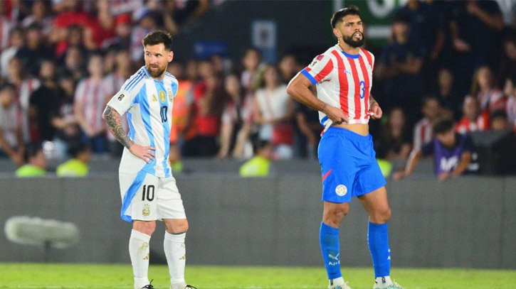 Argentina fall in Paraguay, Brazil held in Venezuela