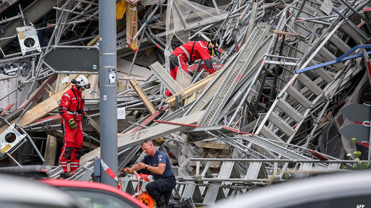 3 dead as scaffolding collapses in Switzerland