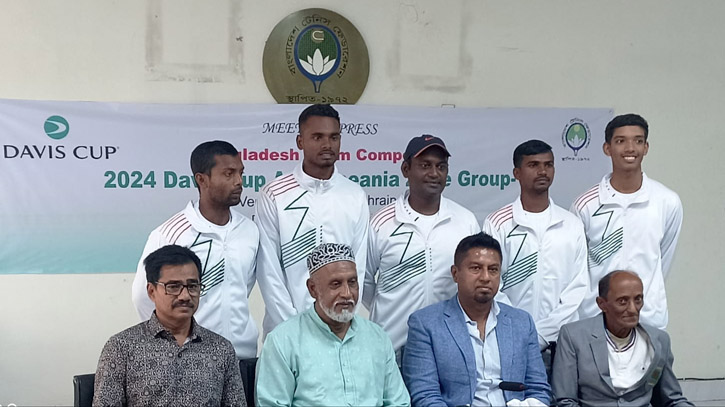 Bangladesh tennis team to leave for Bahrain Nov 18