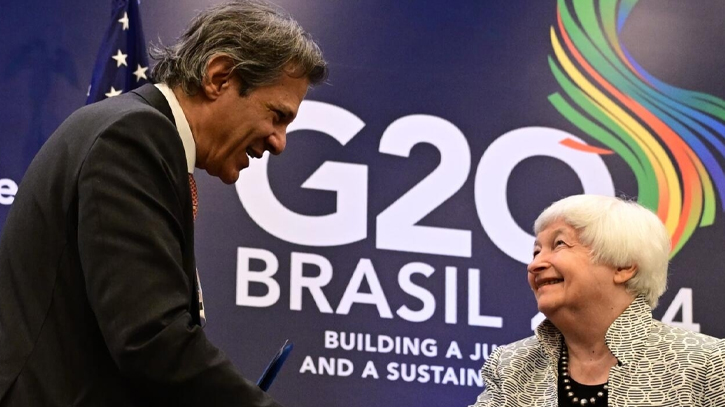 G20 pledges to work together to tax ultra-rich