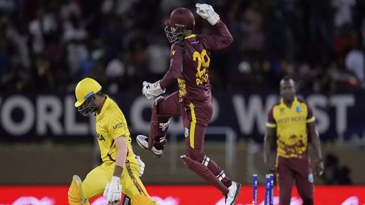 Five-wicket Hosein shines as Windies thrash record-low Uganda