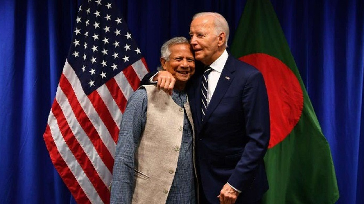 Biden offers full support to Yunus-led interim govt