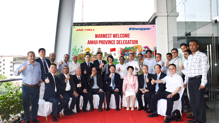 China’s Anhui Provincial People’s Congress delegation visits Energypac high-ups